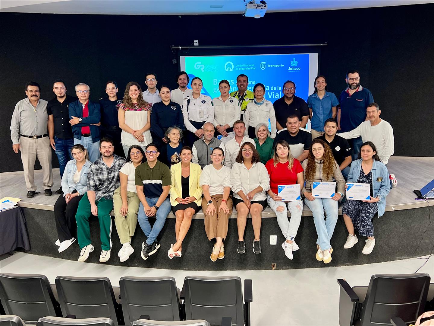 En Jalisco, la Fundación Gonzalo Rodríguez certifica a 29 técnicos en Seguridad Vial Infantil