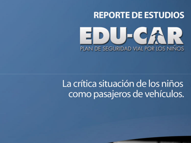 La crítica situación de los niños como pasajeros de vehículos. Relevamiento del equipamiento de seguridad de los vehículos en uso