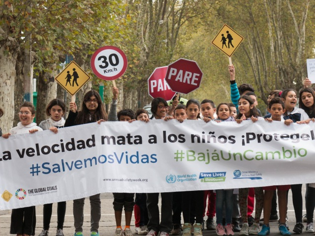 #SlowDown for children safety