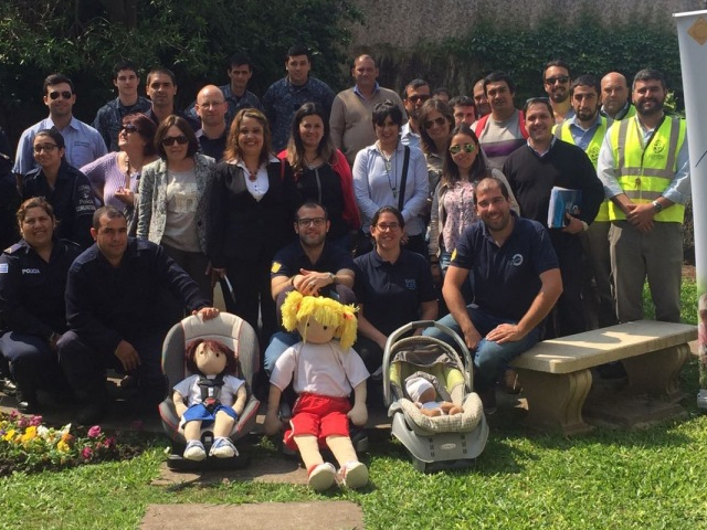 Promoting children safe transport in Salto