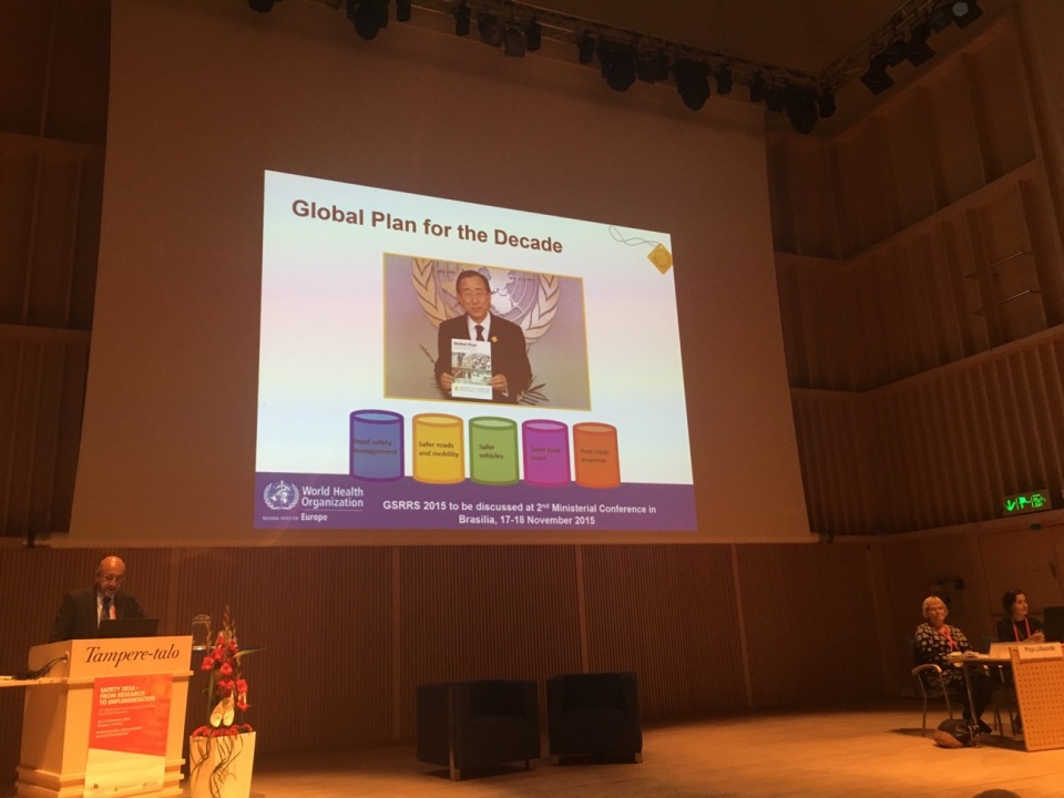 The Fundación Gonzalo Rodríguez took part in the 12th World Conference on Injury Prevention and Safety Promotion