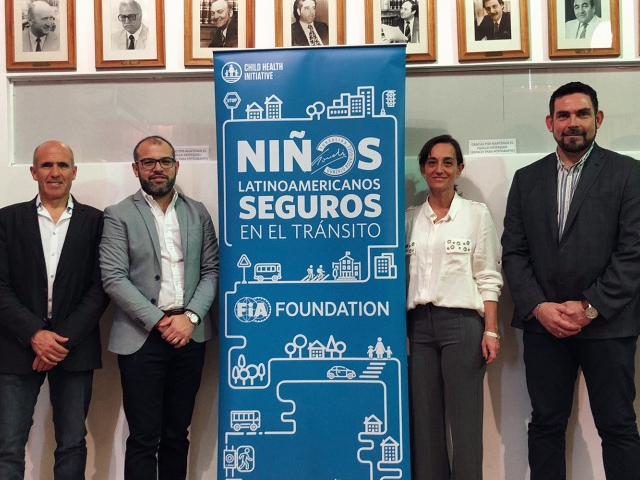 Looking after children on their way to school