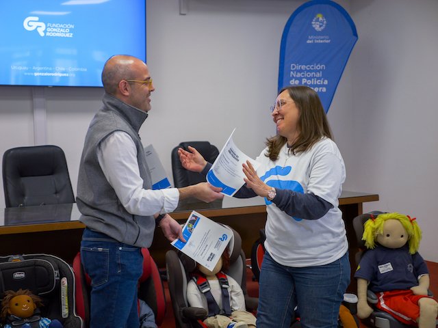 Nuevos técnicos capacitados en seguridad del niño pasajero